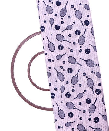 white kids pattern crepe fabric